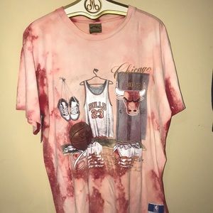 1992 distressed Vintage Nutmeg Jordan Bulls tShirt